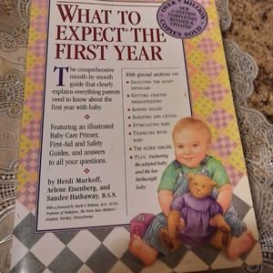 What to Expect The First Year/ Toddler Year Books